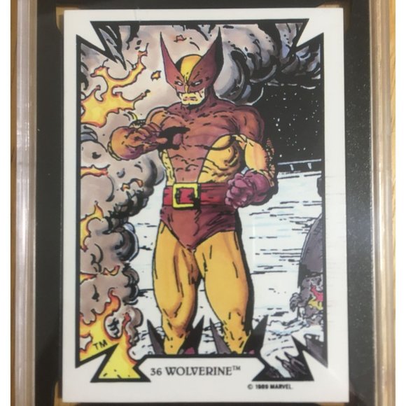 Wolverine 1989 Marvel The Todd McFarlane Collection Card #36 ksa 8.5 NMM - Picture 3 of 7